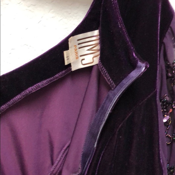 🦋💲 ⬇️VELVET MINI DRESS💜 - Picture 6 of 8